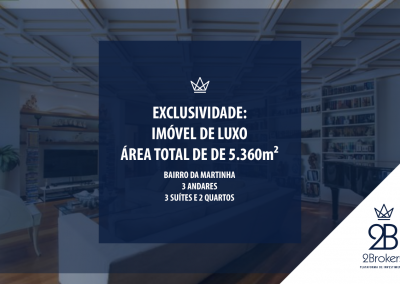 EXCLUSIVIDADE: IMÓVEL DE LUXO 5.360m² – BAIRRO DA MARTINHA