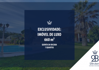 EXCLUSIVIDADE: IMÓVEL DE LUXO 660 m²